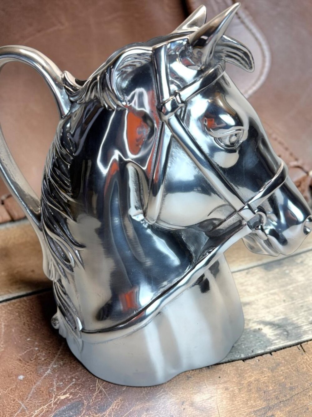 Arthur Court Thoroughbred Horse Pitcher - Rare Collectible! - Picture 4 of 6